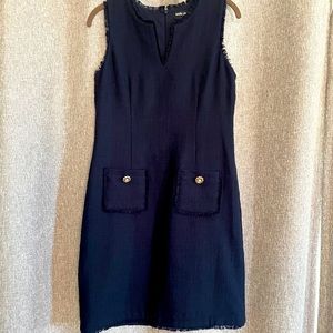 Karl Lagerfeld Paris Navy dress 6